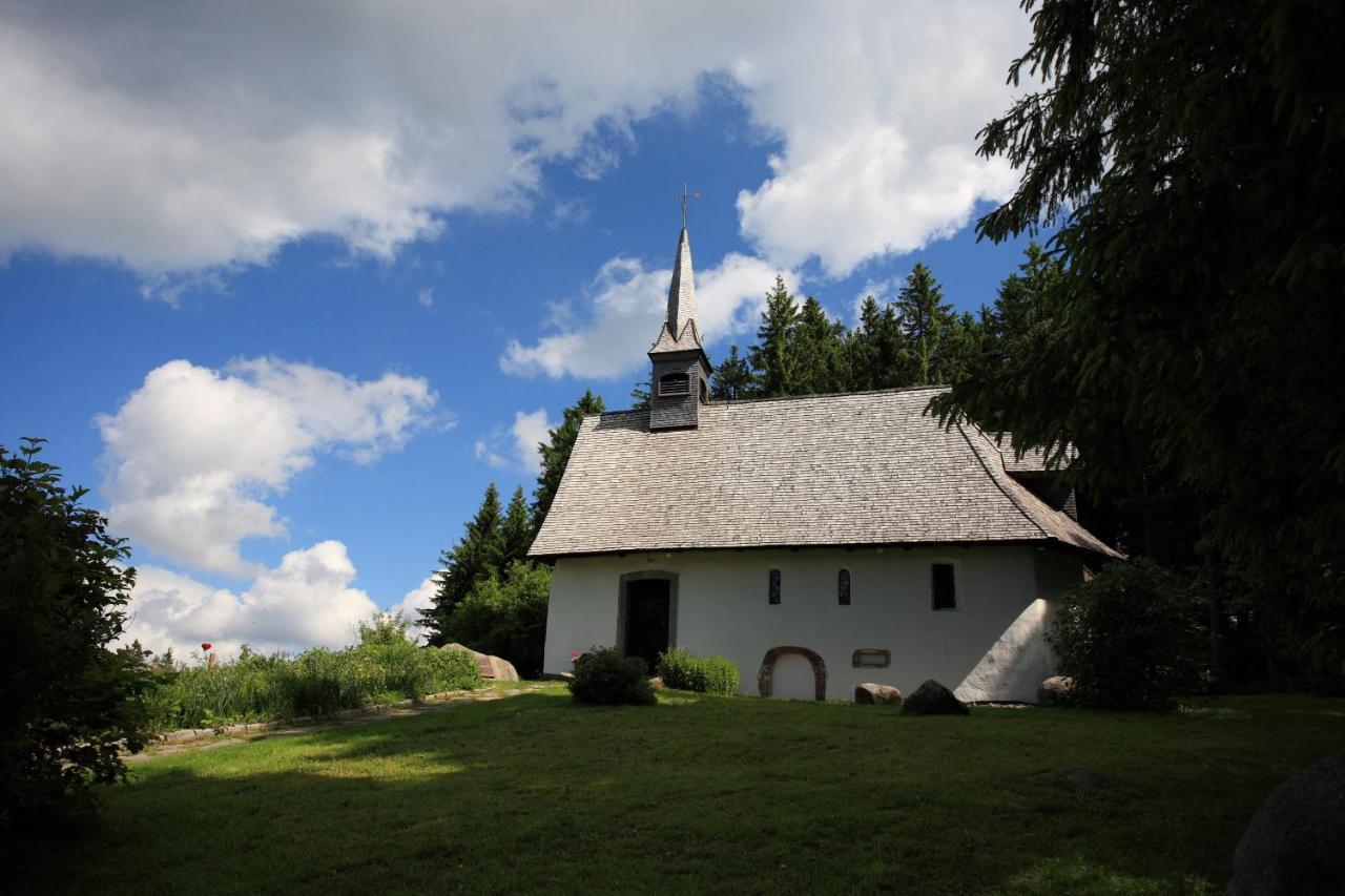 פורטוואנגן Hoehengasthaus Kolmenhof An Der Donauquelle מראה חיצוני תמונה