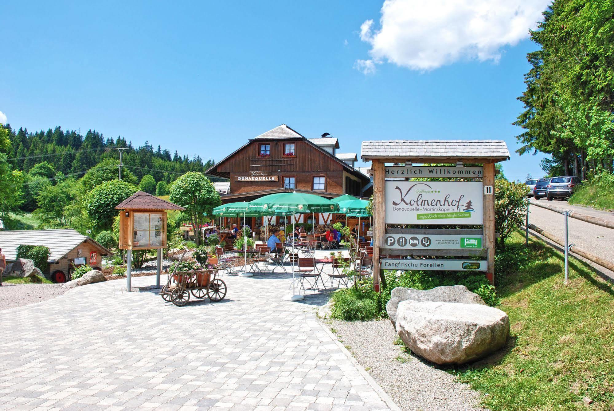 פורטוואנגן Hoehengasthaus Kolmenhof An Der Donauquelle מראה חיצוני תמונה